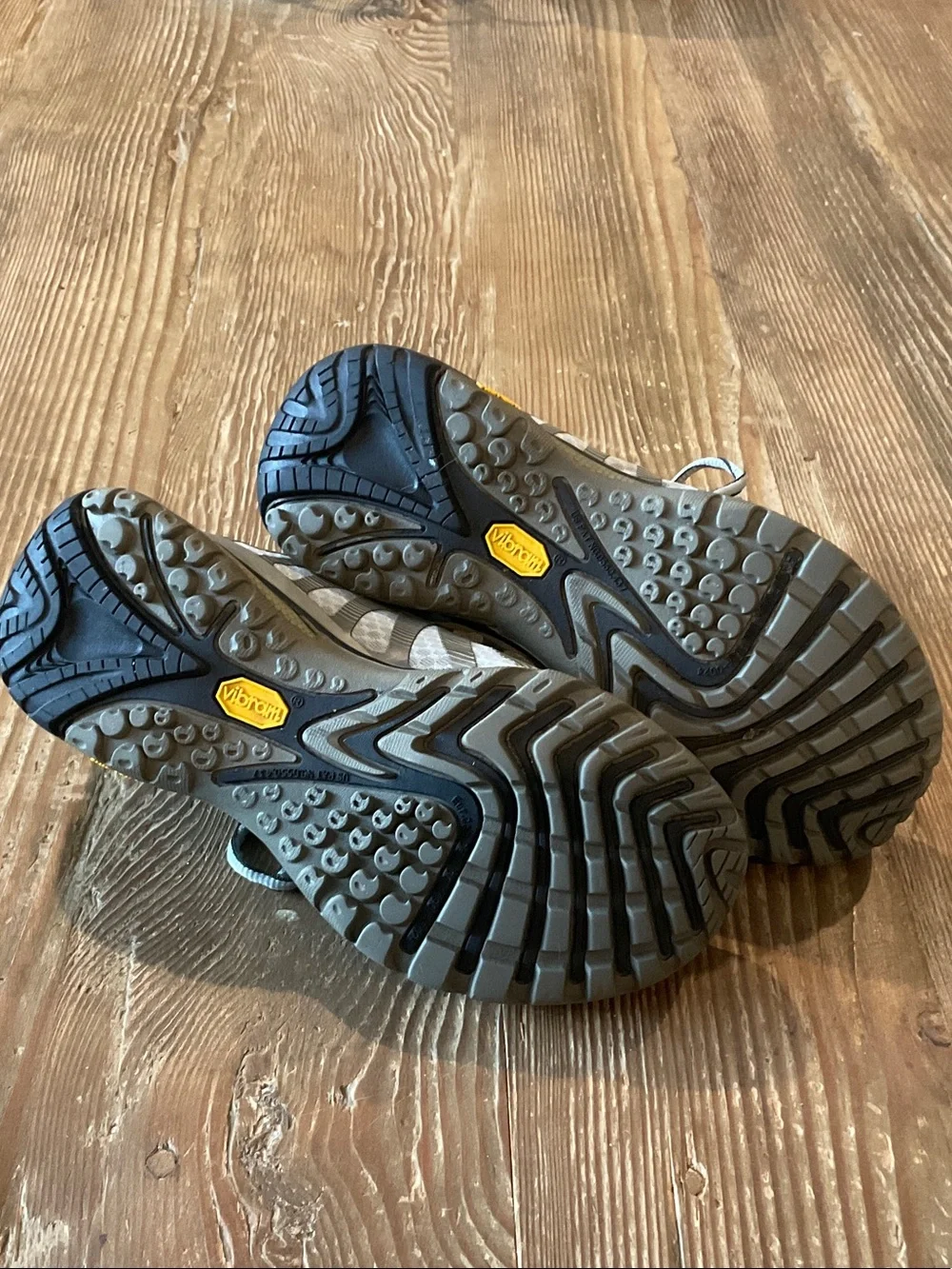 Merrell Light Green Hiking/Trail Sneakers